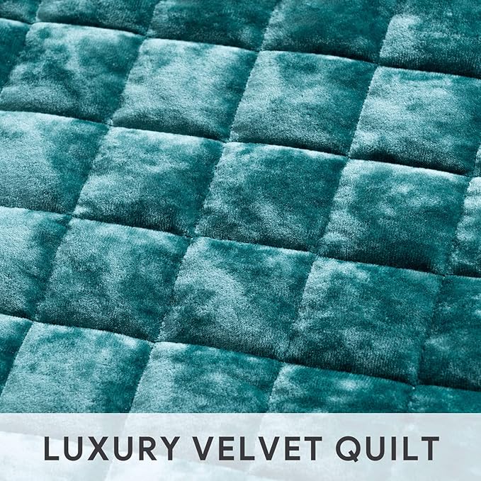Velvet Quilt Set - Queen