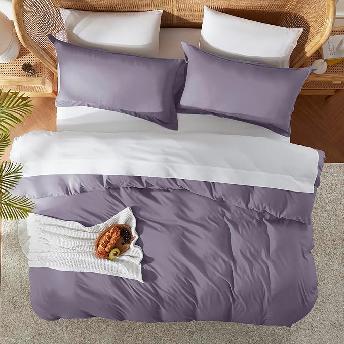 Duvet Cover Set - Full - 80 x 90 in - 3 Piece