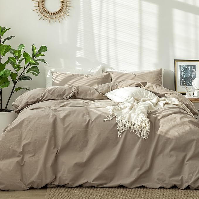 Linen Duvet Cover Set - King
