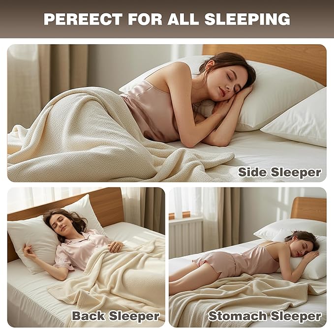 Bed Pillow - Standard - 2 Pack