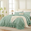Microfiber Comforter Set - California King - 104 x 96 in - 3 Piece