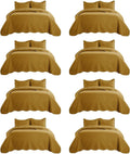 Microfiber Quilt Set - California King - 8 Pack
