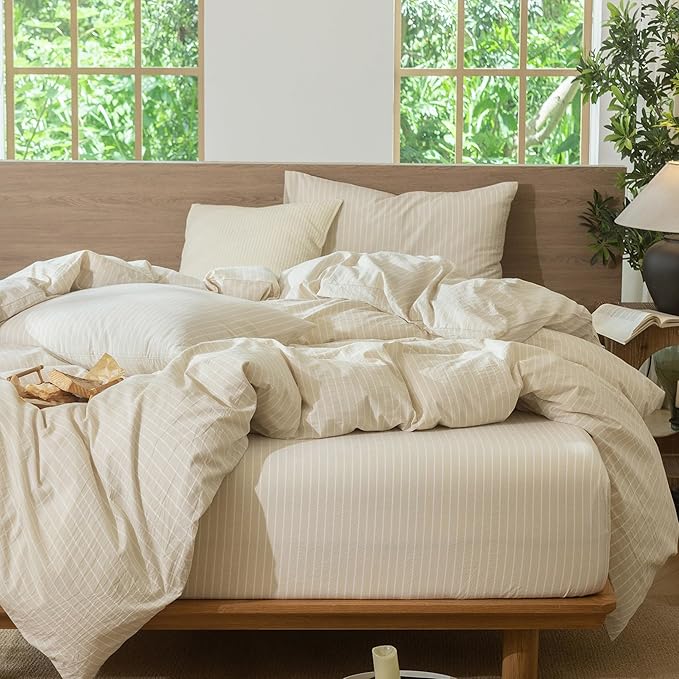 Linen Duvet Cover Set - Full