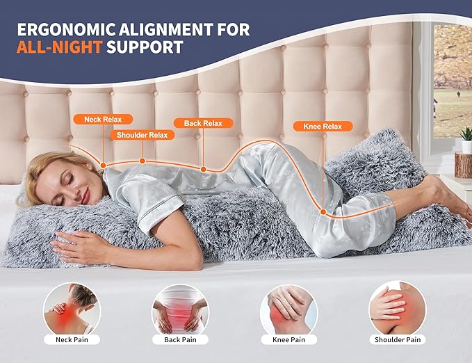 Memory Foam Body Pillow - Full