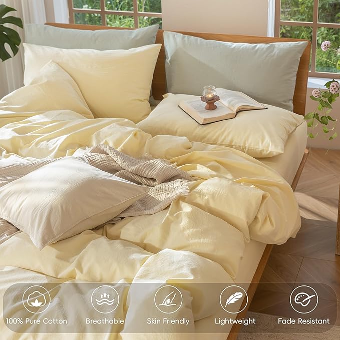 Linen Duvet Cover Set - King