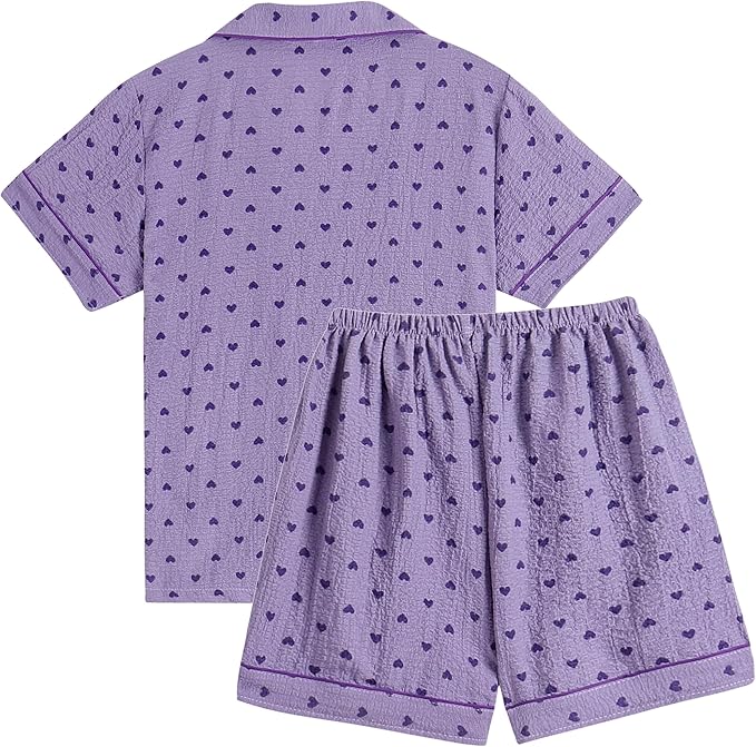 Shorts Pajama Set - Short Sleeve - 2 Piece