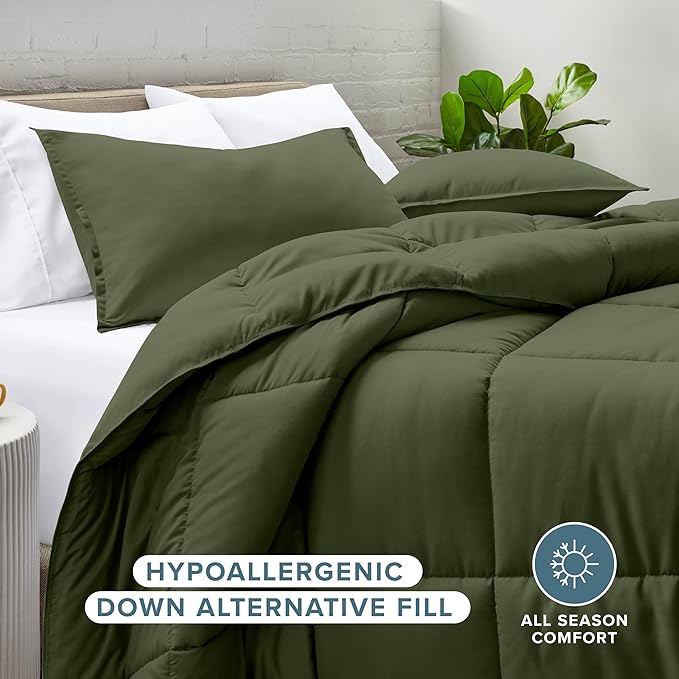 Down Alternative Comforter Set - Queen