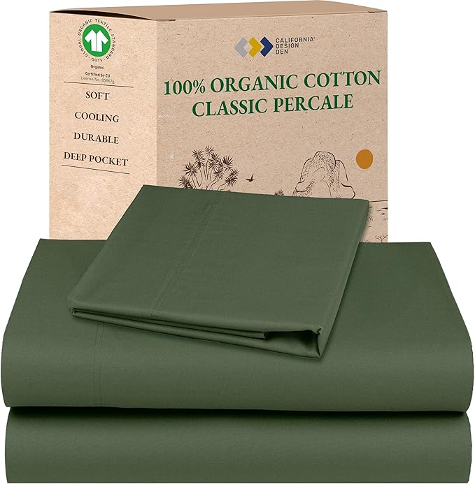 100% Cotton Bed Sheet Set - Twin - 3 Piece