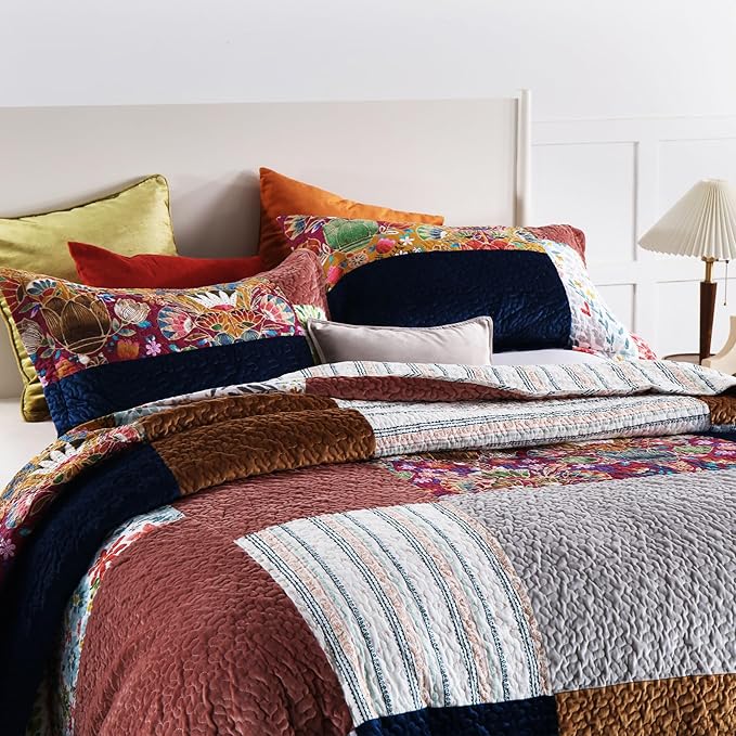 100% Cotton Quilt Set - King