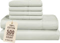 Bed Sheet Set - King - 15 in Deep Pocket - 6 Piece