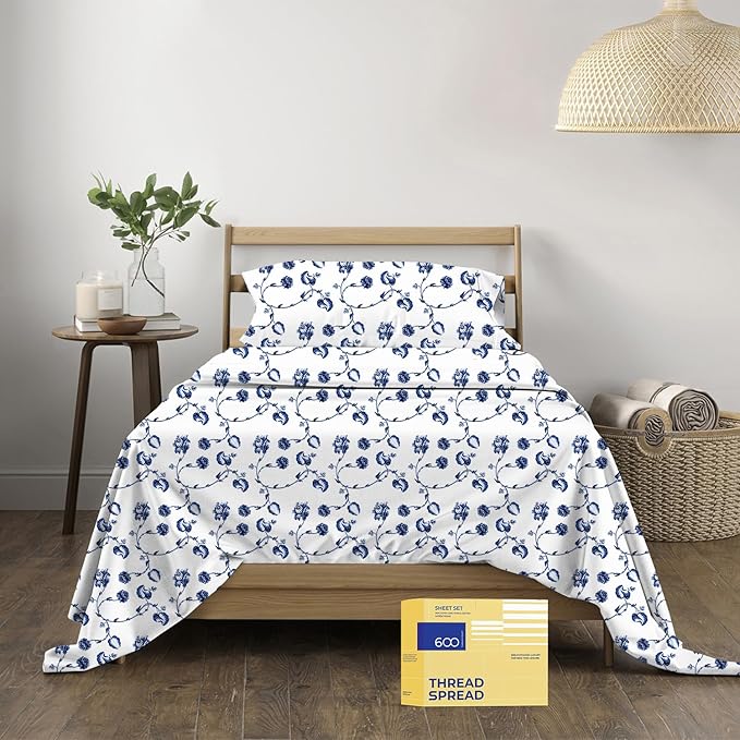 Cooling Bed Sheet Set - Full - 16 in Deep Pocket - 4 Piece