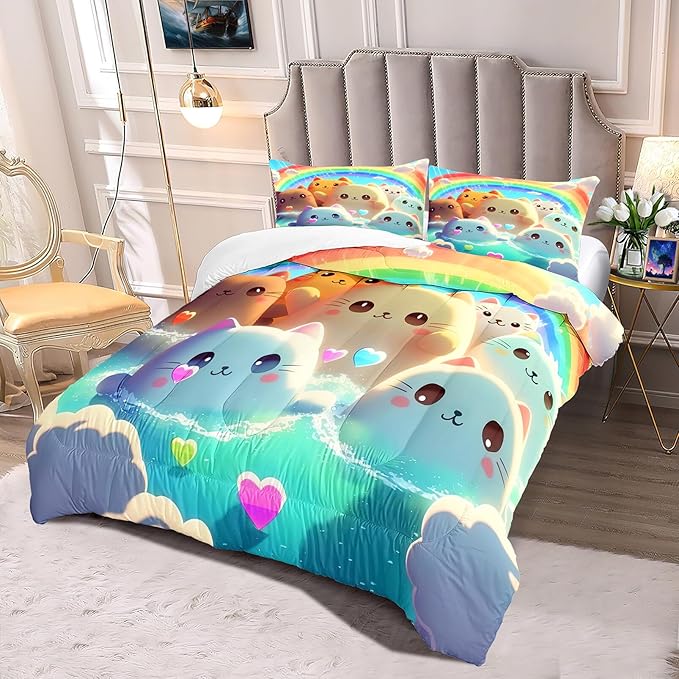 Microfiber Comforter Set - Queen - 3 Piece