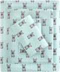100% Cotton Bed Sheet Set - Queen - 4 Piece