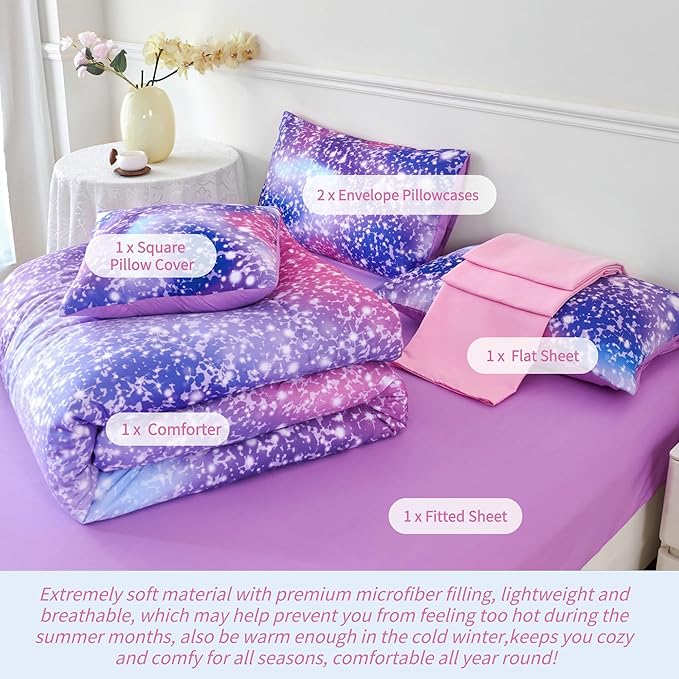 Comforter Set - Twin - 6 Piece