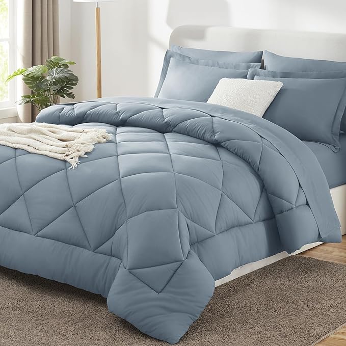 Down Alternative Comforter Set - Full - 7 Piece