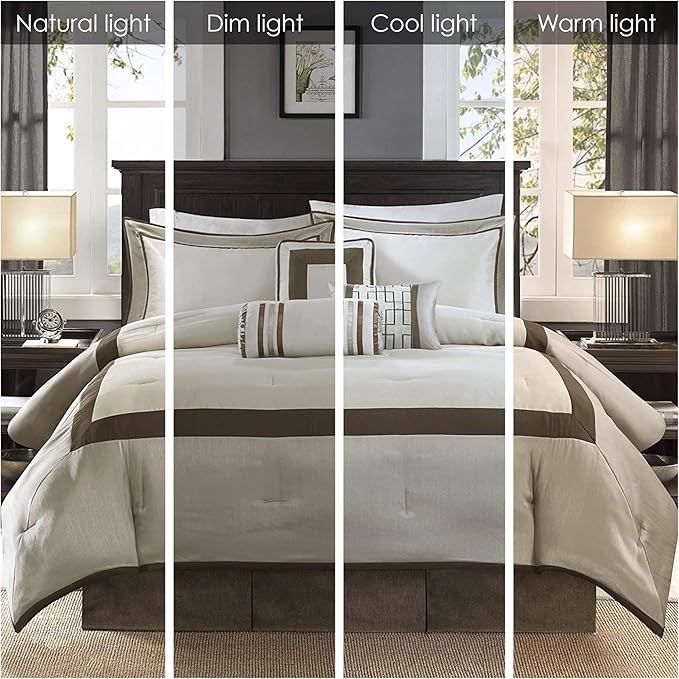Down Alternative Comforter Set - California King - 7 Piece