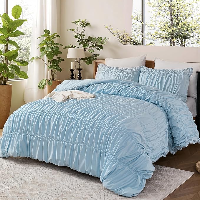 100% Cotton Comforter Set - Queen - 3 Piece