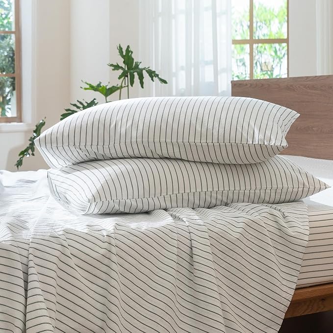 Linen Duvet Cover Set - Twin