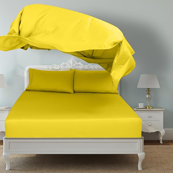 Microfiber Flat Sheet - Queen - 2 Pack