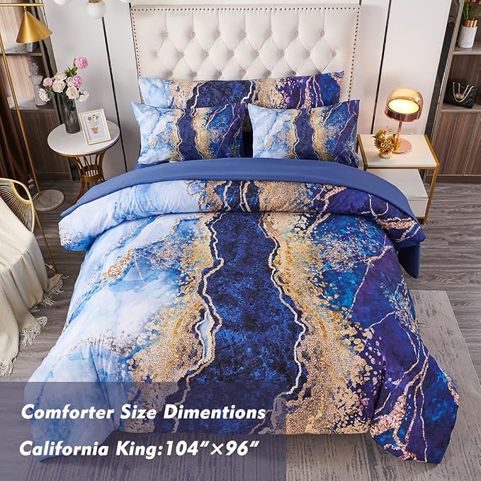 Comforter Set - California King - 6 Piece