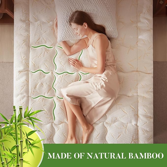 Waterproof Mattress Topper - Twin XL - 21 in Deep Pocket