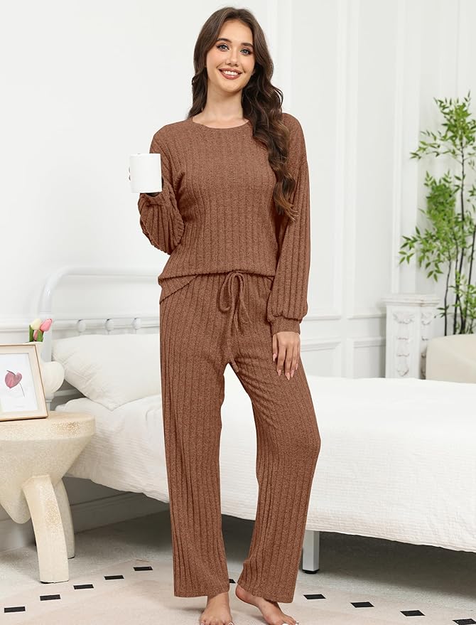 Women's Pants Pajama Set - Long Sleeve - 2 Piece