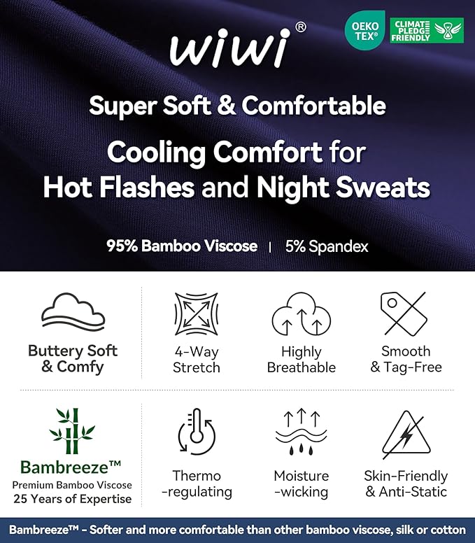 Women's Bamboo Pajama Set - 2 Piece