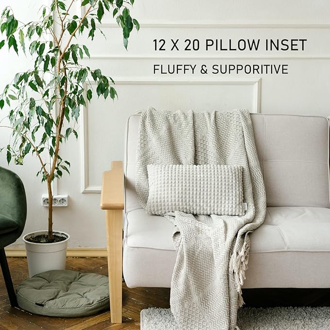 Waterproof Pillow Insert - 2 Piece