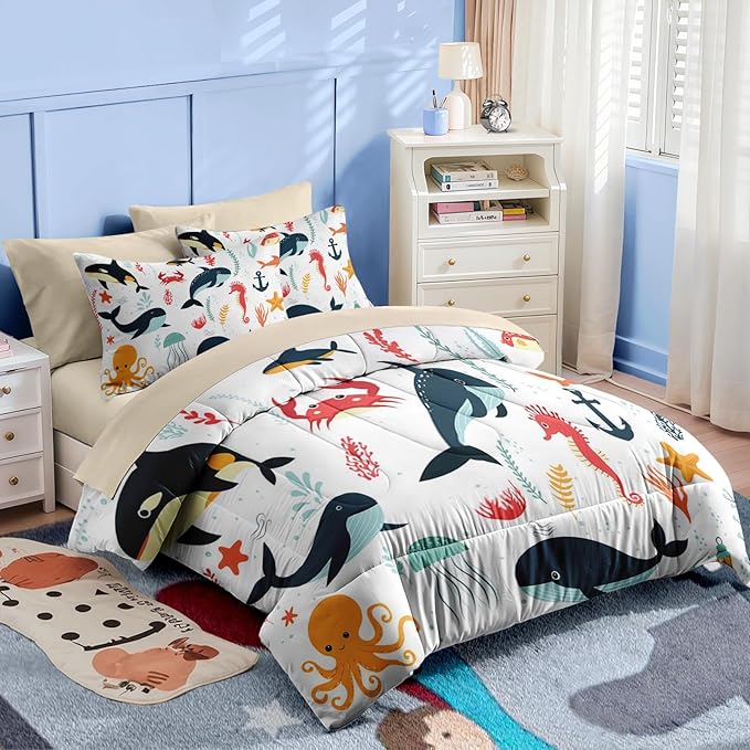 Comforter Set - Queen - 7 Piece
