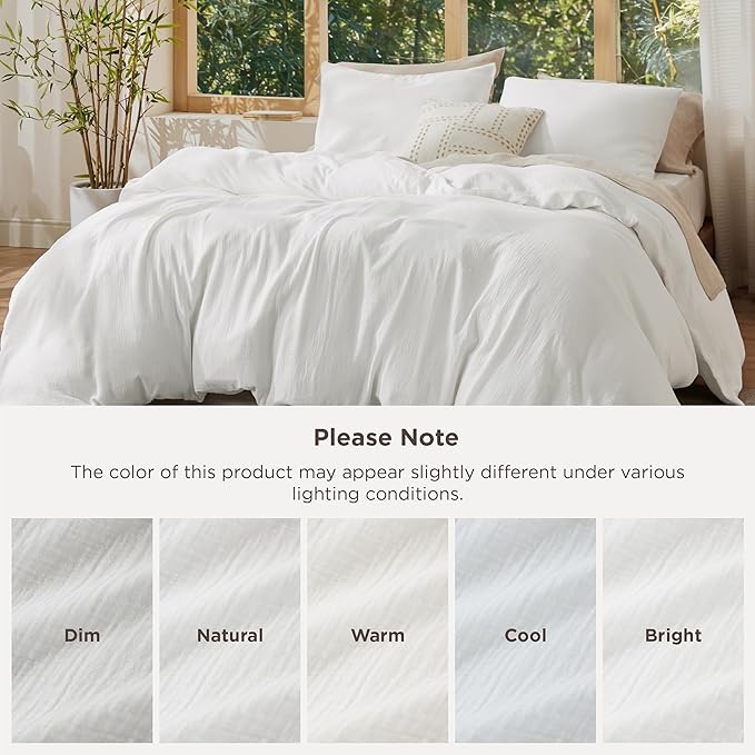 Bamboo Cooling Duvet Cover Set - King - 3 Piece