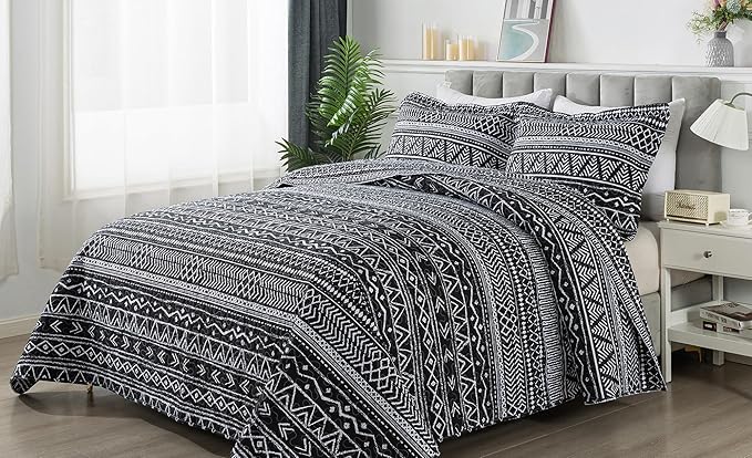 Microfiber Quilt Set - King - 3 Piece