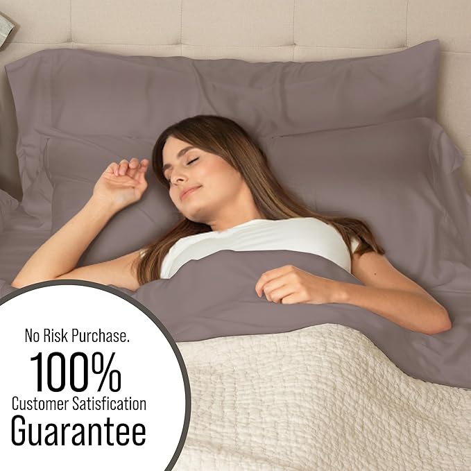 Bamboo Cooling Duvet Cover Set - California King - 3 Piece