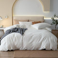 Linen Duvet Cover Set - King - 120 x 98 in - 3 Piece