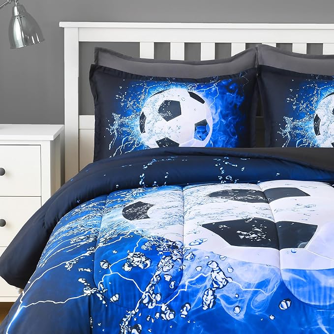 Microfiber Comforter Set - Queen - 90 x 90 in - 3 Piece