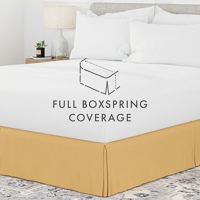 Linen Bed Skirt - King
