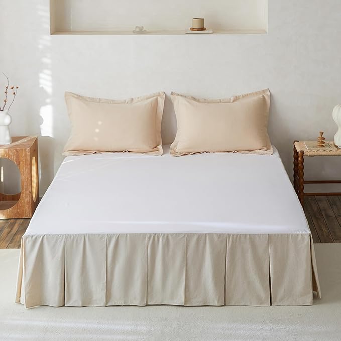 Linen Bed Skirt - King