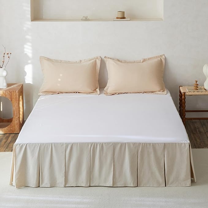 Linen Bed Skirt - Queen