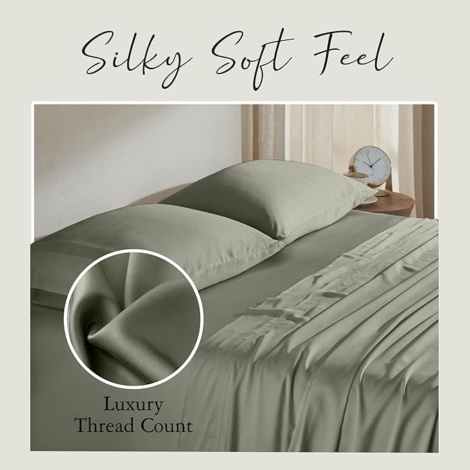 Bamboo Cooling Bed Sheet Set - King