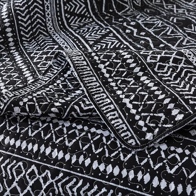 Microfiber Quilt Set - King - 3 Piece
