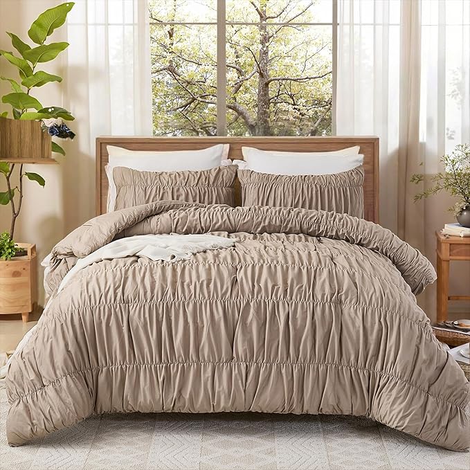 100% Cotton Comforter Set - Queen - 3 Piece