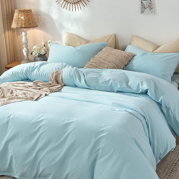 Linen Duvet Cover Set - King