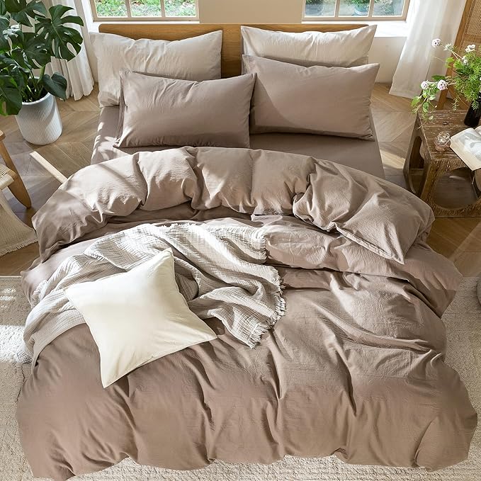Linen Duvet Cover Set - King