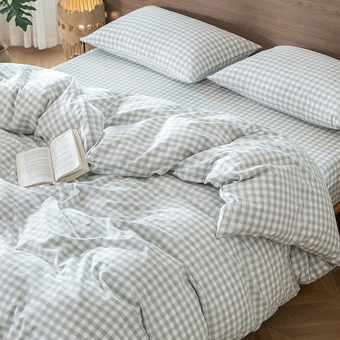 Linen Duvet Cover Set - Queen