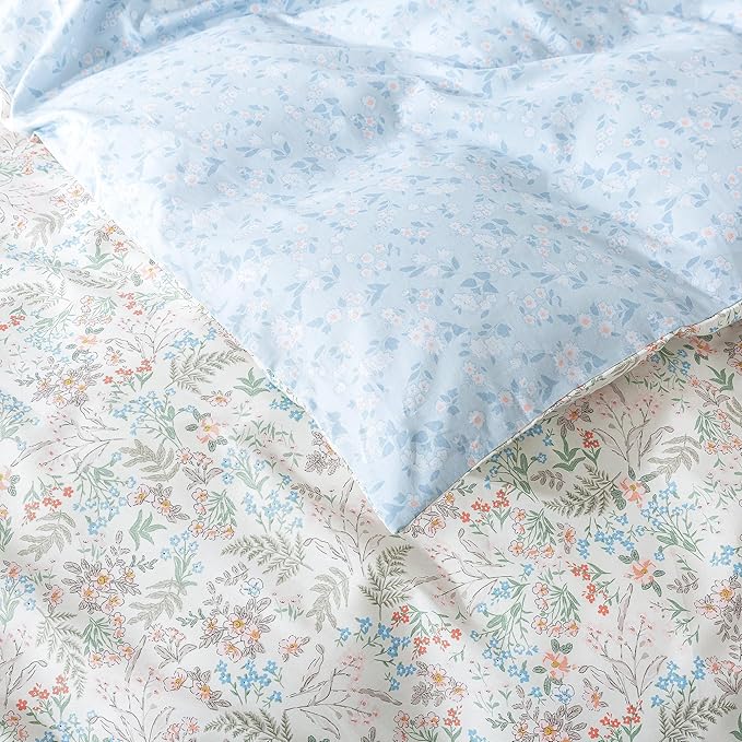 100% Cotton Duvet Cover Set - King - 3 Piece