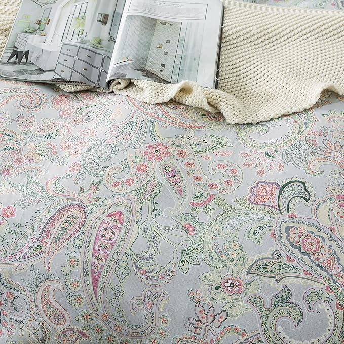 100% Cotton Duvet Cover Set - Queen - 3 Piece
