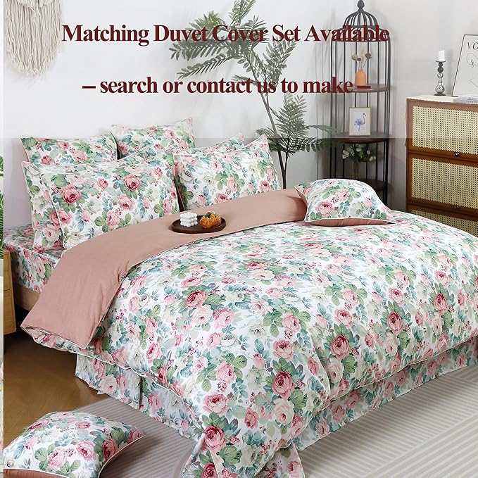100% Cotton Bed Sheet Set - King - 4 Piece