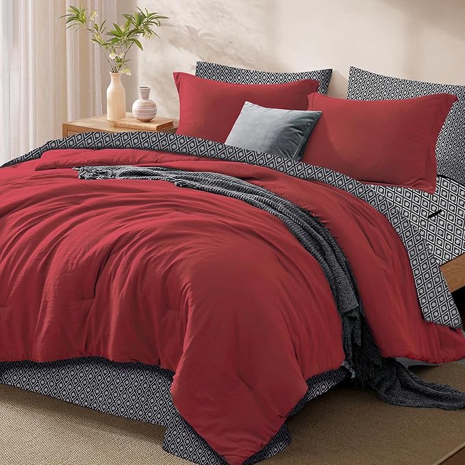 Comforter Set - King - 7 Piece
