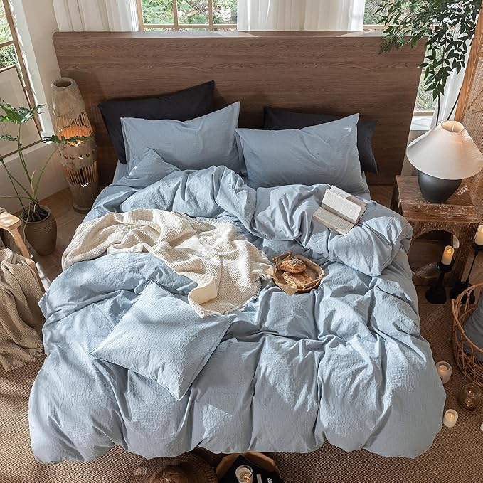 Linen Duvet Cover Set - King
