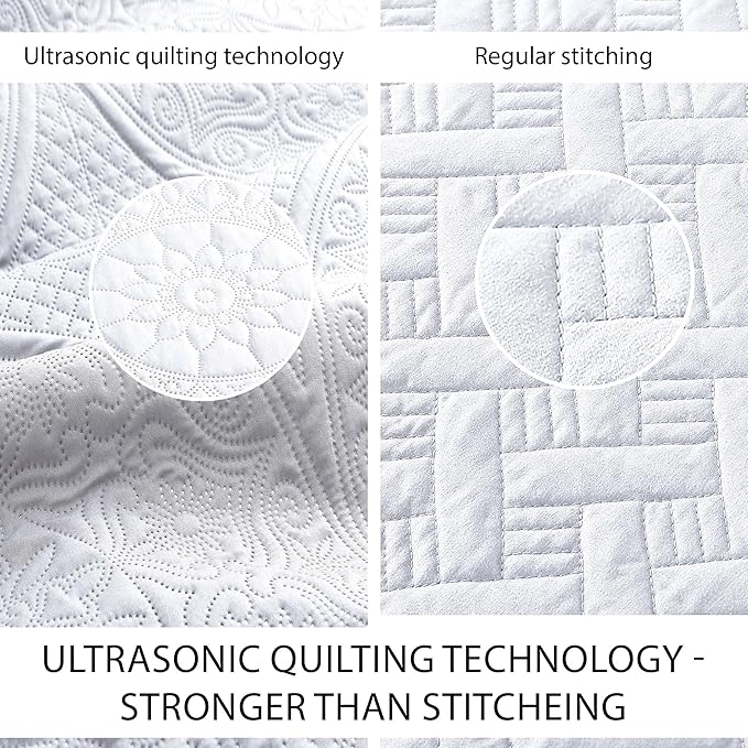 Microfiber Quilt Set - Queen - 10 Pack