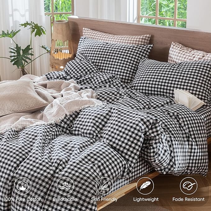 Linen Duvet Cover Set - Queen